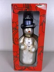 Kurt Adler Handblown Glass Snowman Christmas Ornament Top Hat Scarf Festive. Fixed Price $21.34.