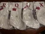Nicholas Square 21" Cable Knit Christmas Stocking Embroidery Letter X. Fixed Price $16.99.