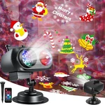 Christmas Halloween Projector Outdoor Led LIGHTS,2-IN-1. Fixed Price $42.00.
