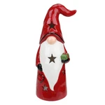 Northlight 10 Red Ceramic Christmas Star Gnome Tealight Candle Holder. Fixed Price $19.49.