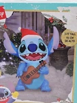 Disney Stitch Christmas Airblown Inflatable Ukulele 3 Feet Tall Yard Decor Gemmy. Fixed Price $67.11.