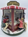 Ridgefield Home Santas North Pole Toy Shop Musical Lighted Display Carols 11X12. Fixed Price $169.95.