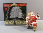 Coca-cola Trim-a-tree Collection Things Go Better With Coke Santa Ornament. Fixed Price $8.50.
