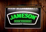 Jameson Irish Whiskey 3D Laser Cut Led Neon Light Sign Pub Bar Woman Cave. Fixed Price $34.95.