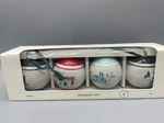 Hearth & Hand With Magnolia Ceramic Ornaments Christmas Ball Winter Scenes New. Fixed Price $14.99.