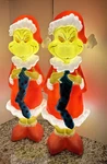 Gemmy The Grinch Dr Seuss Christmas Decoration 24 Tall Lighted Yard Set. Fixed Price $124.99.