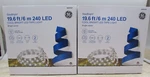 Pack Ge Staybright 240-LIGHT 19.6-FT White Integrated Led Christmas Tape. Fixed Price $54.95.