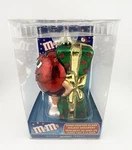 M&m Candy Christmas Glass Ornament Hand Made Painted Kurt Adler Red. Fixed Price $24.99.