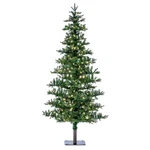 Vickerman 84" Shawnee Fir Pe Plastic Christmas Tree With Led Lights In Green. Fixed Price $428.07.