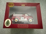 Spode Christmas Tree Red Fire Truck With New Ornament In Box. Fixed Price $17.60.