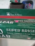 Trim Home Christmas Super Brights Indoor/outdoor String Lights. Fixed Price $9.95.