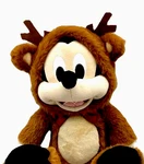 Disney Store 2025 Mickey Mouse Reindeer Plush Holiday Christmas Toy. Fixed Price $28.79.