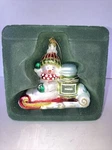 Yankee Candle Snowman Blown Glass Ornament Tiny Snowbrite Holiday Christmas. Fixed Price $10.00.