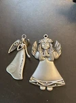 Ganz Pewter Angel Ornament Let Miracles Find You 3" Also Unmarked Child. Fixed Price $10.99.