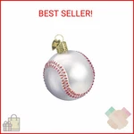 Old World Christmas Baseball Glass Blown Ornament For Tree, Handcrafte. Fixed Price $14.83.