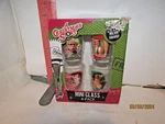 Icup / Warner Brothers Christmas Story Mini-glass 4 Pack New Box!. Fixed Price $6.83.