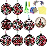 Eggsun 36 Sets Christmas Balls Suncatchers Craft Kit For Kids Ornam... Fast Ship. Fixed Price $34.99.