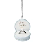 Lenox 895775 2024 Together Forever Ring Box Ornament, Christmas. Fixed Price $22.92.