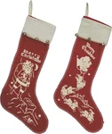 Primitives By Kathy Merry Christmas Vintage Style 7.9" X 4.8" 1.1", Red. Fixed Price $30.01.