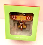 Royal Doulton Aeroplane Ornament Wwi Biplane Raf In Box Christmas 3" Airplane. Fixed Price $34.95.