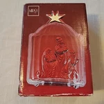 Mikasa Three Kings Crystal Sculpture Evita Germany Christmas Nativity W Box. Fixed Price $11.56.