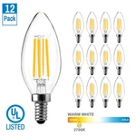 Brimax E12 Led Candle Light Bulbs Candelabra Chandelier Replacement 40W 60W. Fixed Price $29.99.