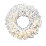 Vickerman 60" Spruce Mini Lights Artificial Christmas Wreath Crystal White. Fixed Price $364.70.