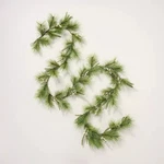 12' Faux Needle Pine & Snowberry Christmas Garland - Hearth Hand With Magnolia. Fixed Price $34.00.