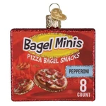 Old World Christmas Blown Glass Ornament For Tree, Bagel Minis. Fixed Price $18.55.