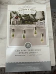 Wondershop Pine Tree String Lights 15 Led Bulbs Battery Operated Christmas Decor. Fixed Price $13.50.
