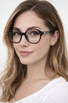 New Michael Kors Frames Black Round Acetate Unisex MK4041 Kat 3177 53 135. Fixed Price $79.98.