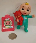 2021 Cocomelon 3.5" Jj W/ Teddy Bear Kurt Adler Christmas Tree Holiday Ornament. Fixed Price $8.46.
