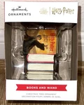 New Hallmark Harry Potter Books Wand Christmas Tree Ornament. Fixed Price $11.00.