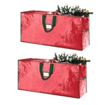Elf Red 2 Pack Christmas Tree Storage Bags Holiday Large For Up 7.5 Ft. Fixed Price $21.99.