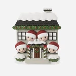 Personalized New Home Christmas Ornament Family Of 2 3 4 5 Decoration Gift. Fixed Price $22.95.