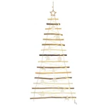 Christmas Tree Natural Solid Ash Wood Seasonal Indoor Decor Scene Vidaxl. Fixed Price $57.99.