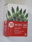 Niob Everstar Merch 100 Green Mini Lights, Wire, 23' Oa, String-string. Fixed Price $7.95.
