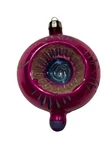 Vintage Blown Glass Double Indent Finial Drop Christmas Ornament Poland Pink. Fixed Price $86.99.