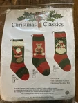 Christmas Classic Stocking Kit- Knitting- Pattern Yarn Included 601 Santa W Bag. Fixed Price $32.45.