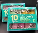 2 Boxes Vtg Walmart Easter Eggs Light Set Indoor Outdoor Crystal Melted Popcorn. Fixed Price $35.95.