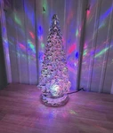 Silver Mercury Glass Celestial Kaleidoscope Tree By Valerie 16 New Open Box. Fixed Price $92.50.