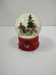 Martha Stewart Everyday 2002 Musical Snow Globe "sleigh Ride. Fixed Price $25.00.