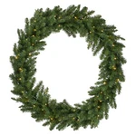 Northlight 6' Buffalo Fir Commercial Artificial Christmas Wreath - White Led. Fixed Price $283.49.