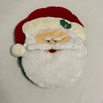 Ginsey Home Solutions Plush Santa Claus Toilet Seat Cover 15 By 13 Inches. Fixed Price $12.95.
