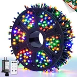 Mexsuss 400 Led Christmas Lights Outdoor Decorations, 132FT Multicolor Christ.... Fixed Price $35.56.