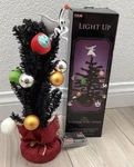 Disney Tim Burton's Nightmare Before Christmas 12" Light Up Tree. Fixed Price $26.99.