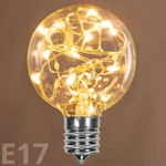G50 Led Fairy Light Bulbs Home Holiday Patio Party Lamp - Multiple Colors. Fixed Price $32.99.