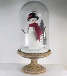 11 Snowman Glass Dome Led Lights Rustic Christmas Holiday Decor Centerpiece. Fixed Price $9.00.