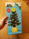 Nintendo Super Mario Bros Star Led Light 10 Inch Desktop Christmas Tree Nib. Fixed Price $33.41.