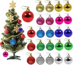 24-PACK Christmas Balls Decoration Shatterproof Ornaments. Fixed Price $7.79.